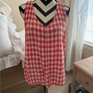 Gingham Tank